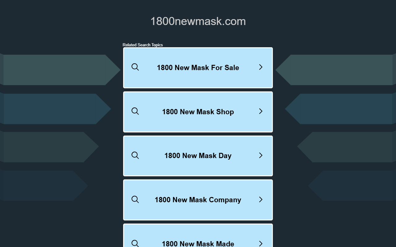 1800newmask.com screenshot