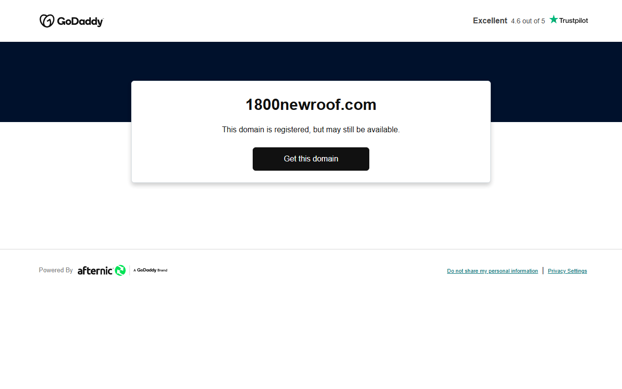 1800newroof.com screenshot