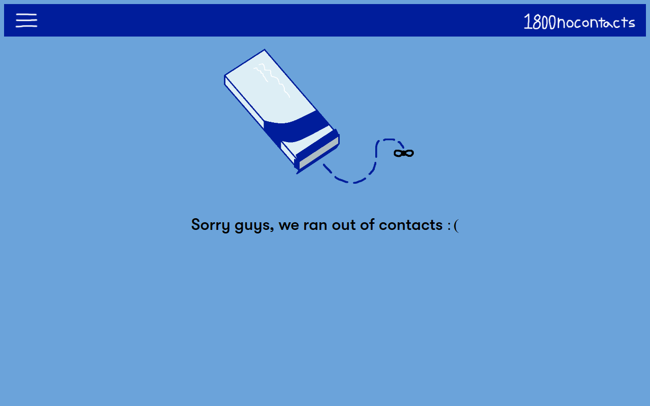 1800nocontacts.com screenshot