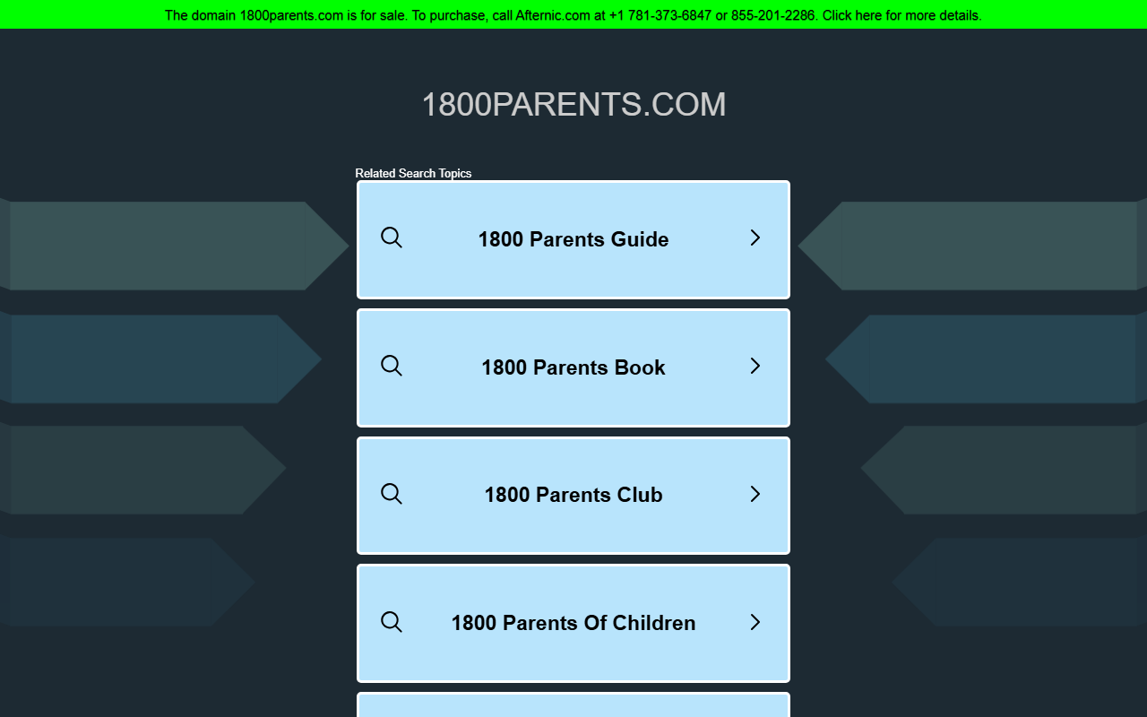 1800parents.com screenshot