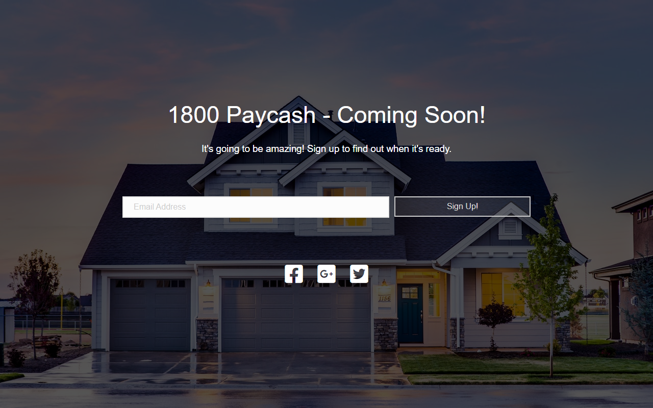 1800paycash.com screenshot