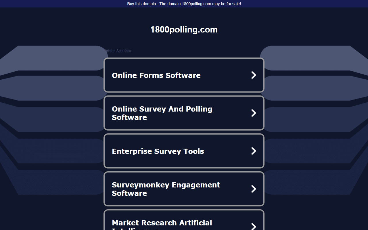 1800polling.com screenshot