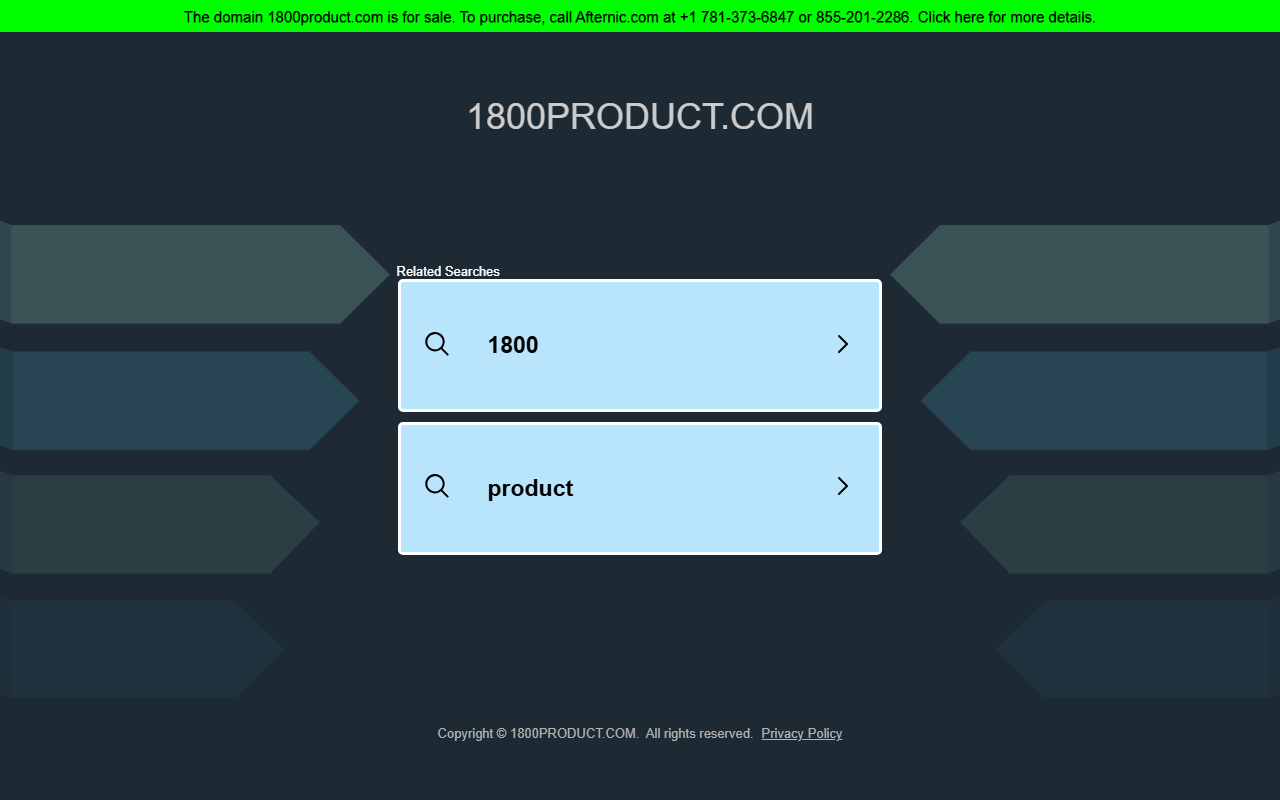 1800product.com screenshot