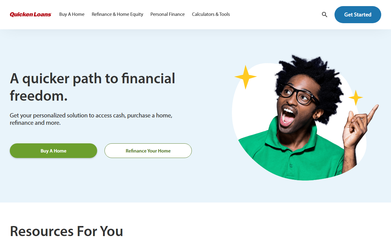 1800quicken.com screenshot