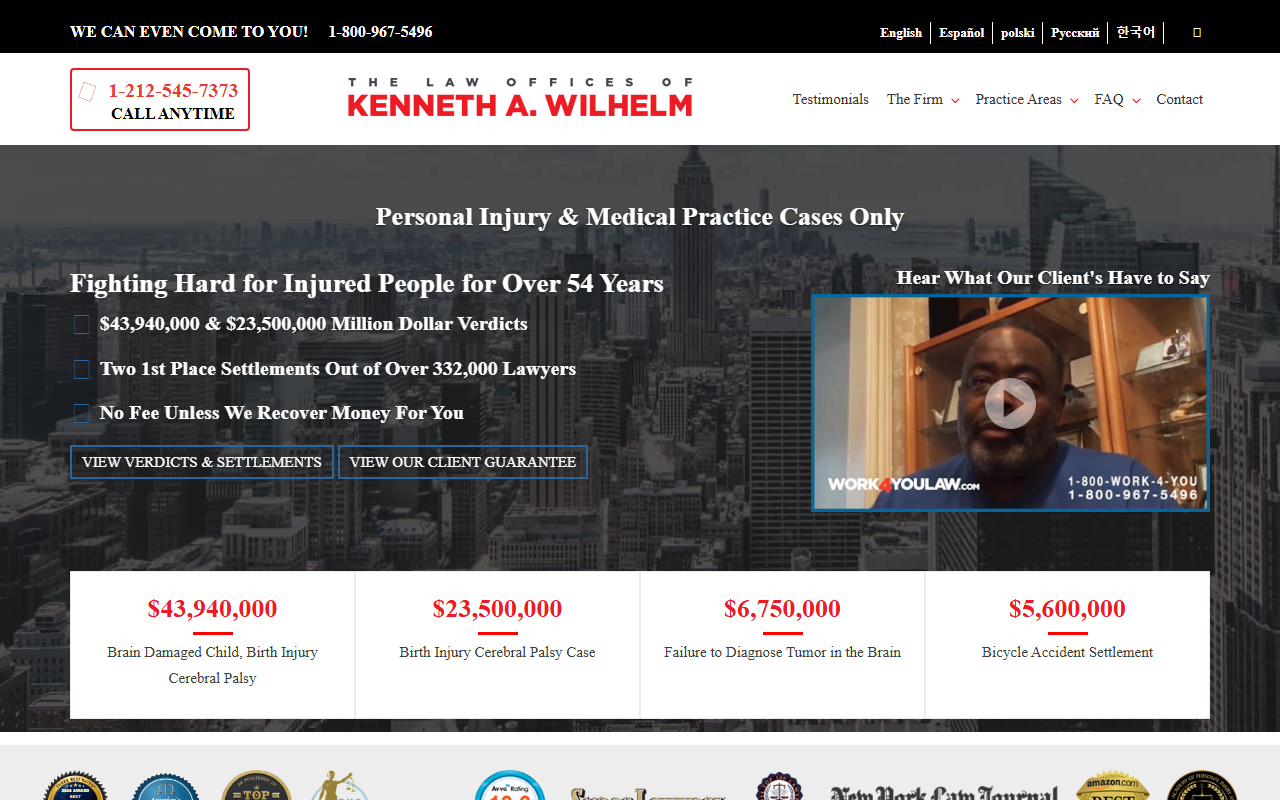 1800radiolaw.com screenshot