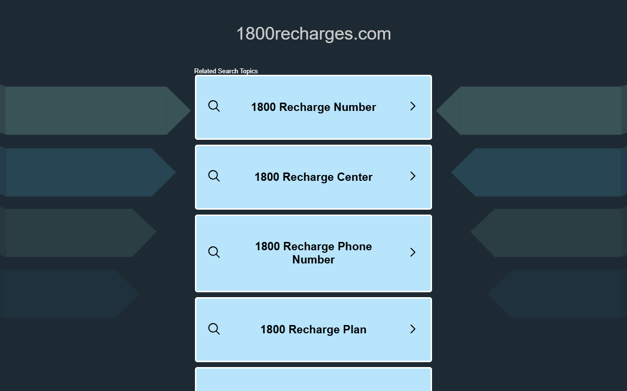 1800recharges.com screenshot