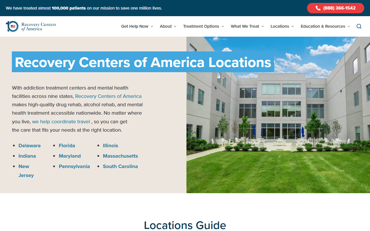1800recoveryde.com screenshot