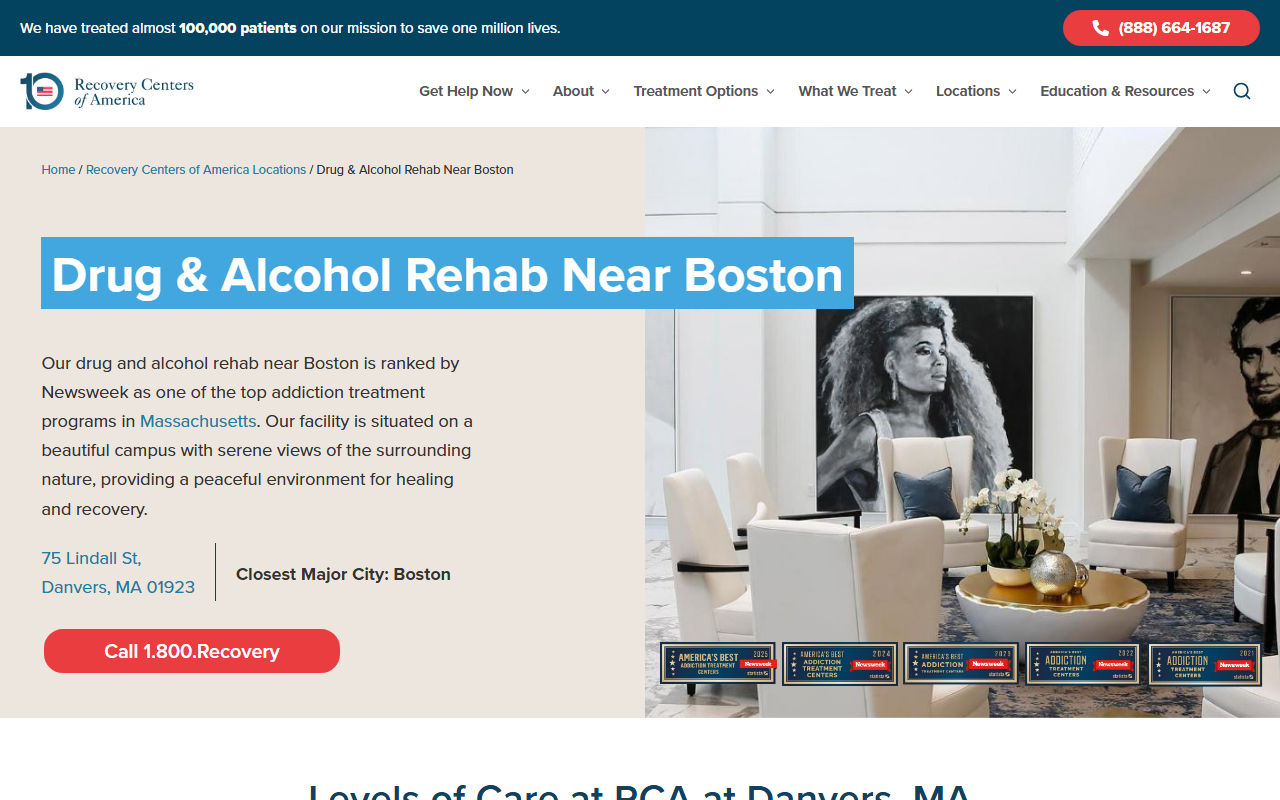 1800recoverymass.com screenshot