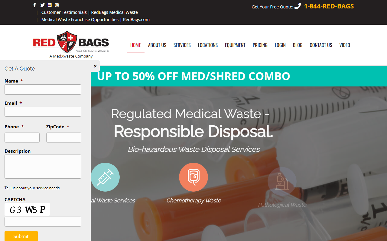 1800redbags.com screenshot