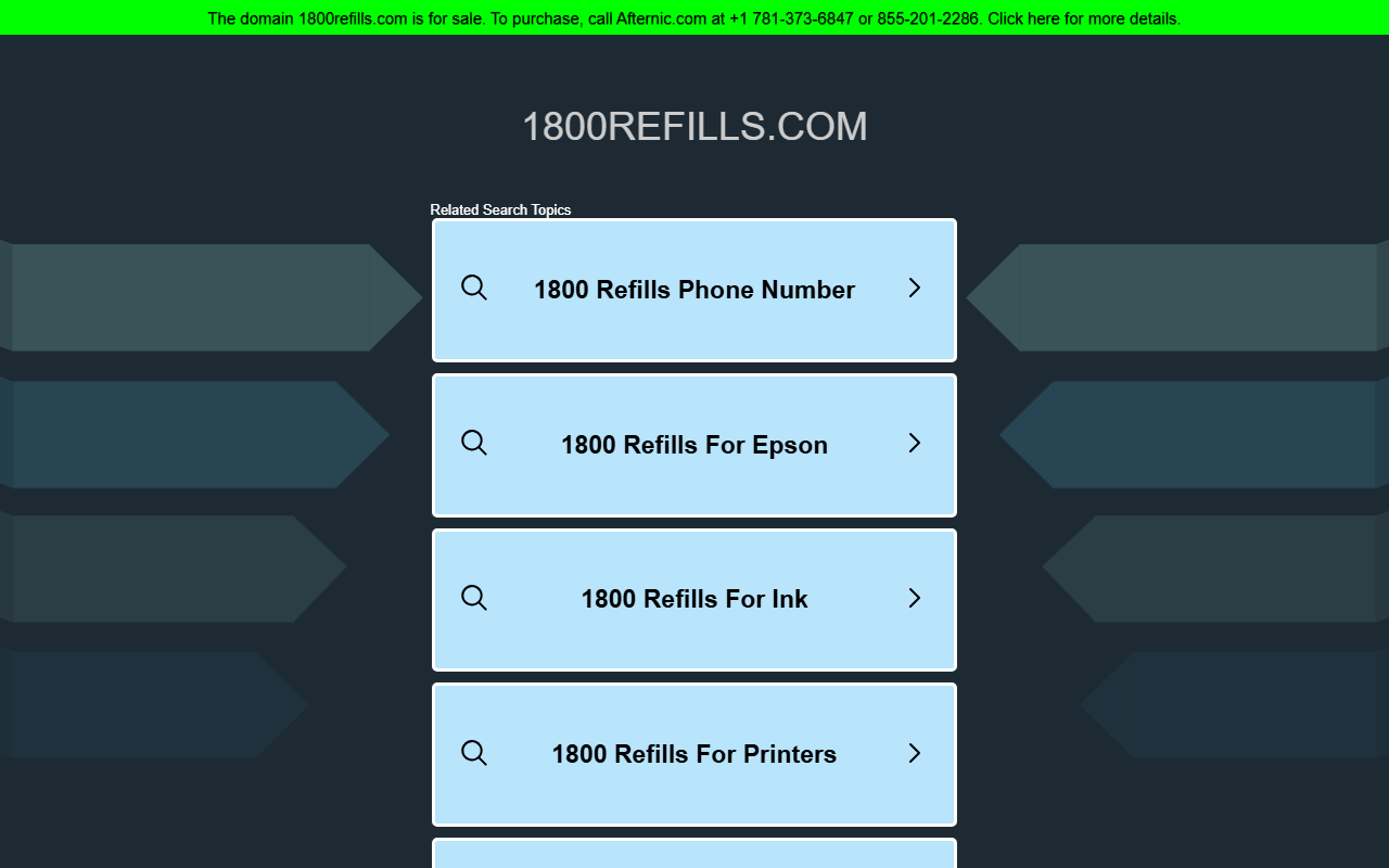 1800refills.com screenshot