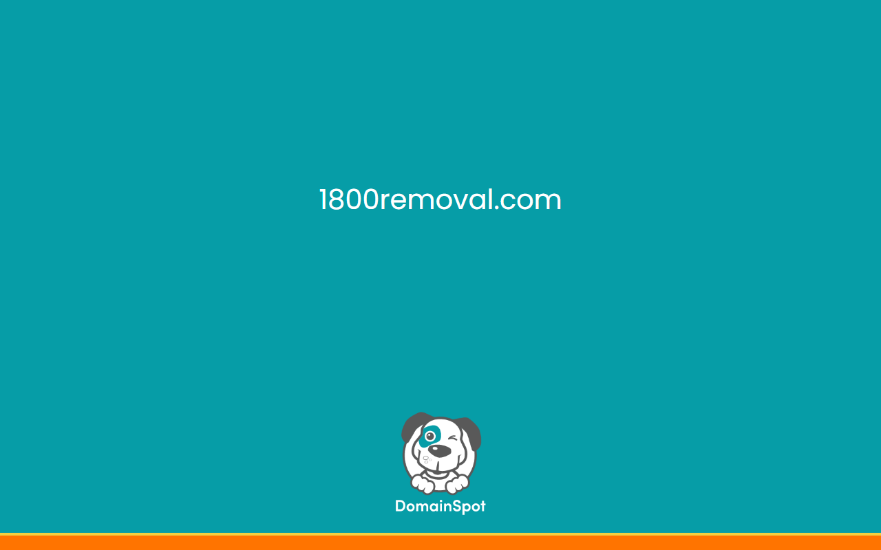 1800removal.com screenshot