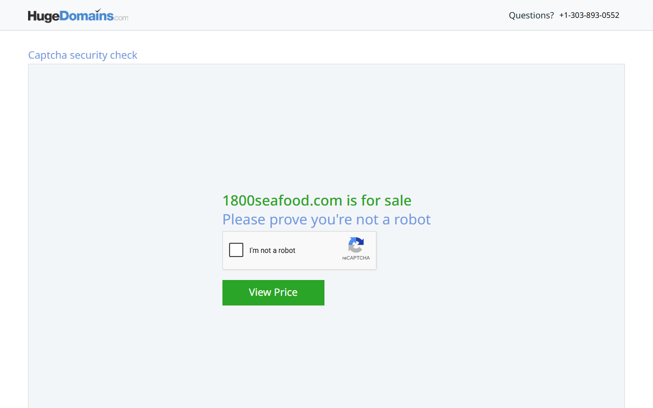 1800seafood.com screenshot