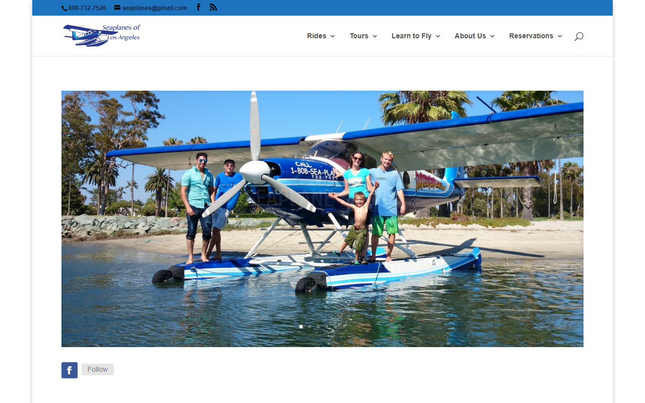 1800seaplane.com screenshot