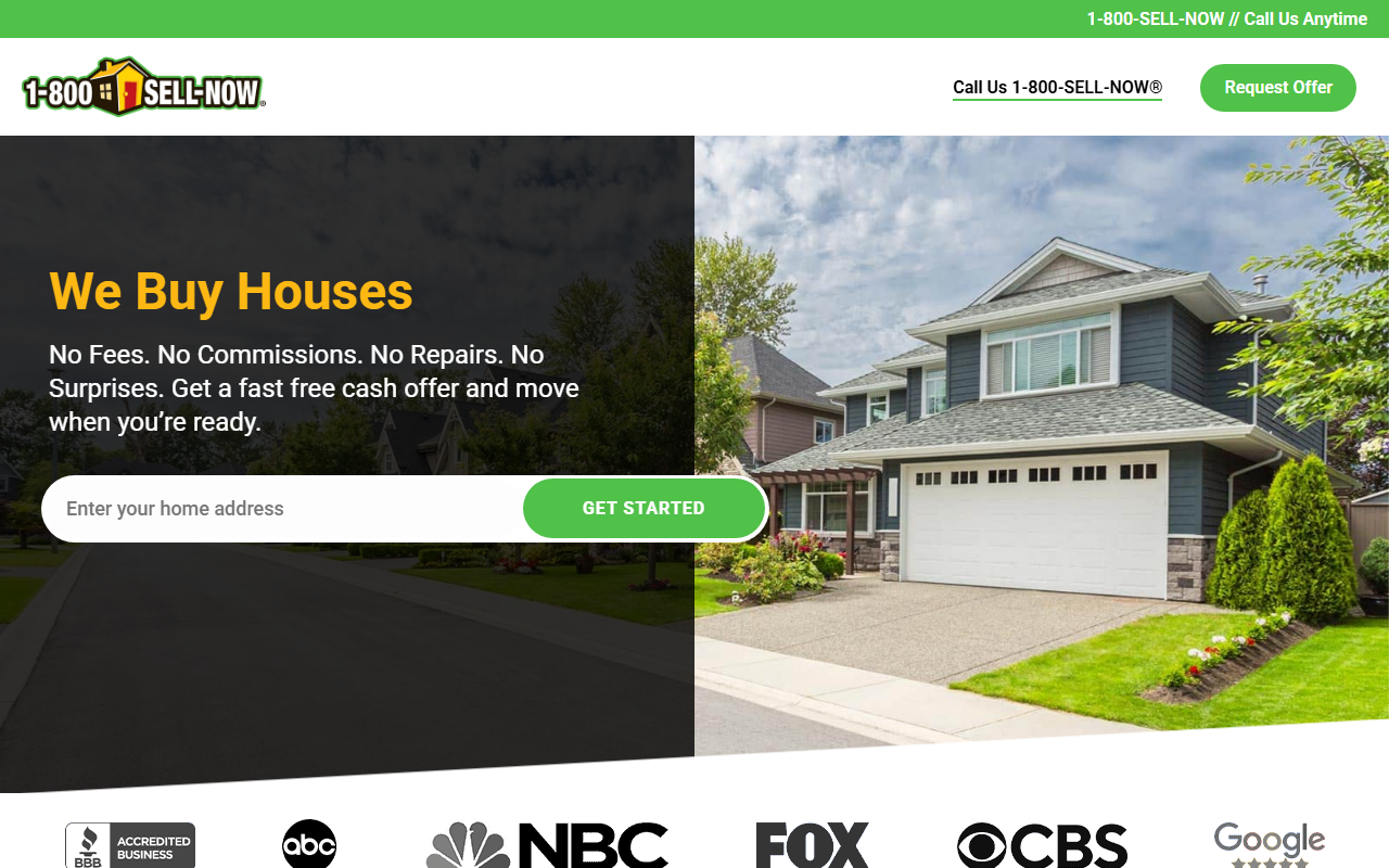 1800sellnow.com screenshot