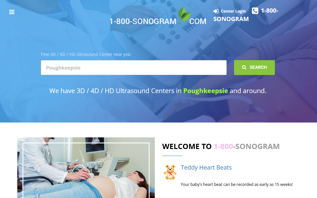 1800sonogram.com screenshot