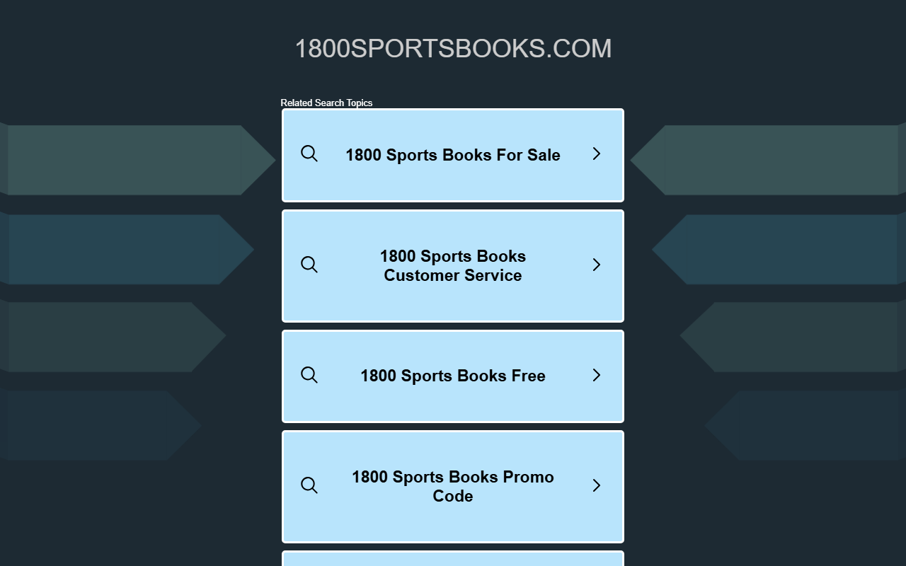 1800sportsbooks.com screenshot