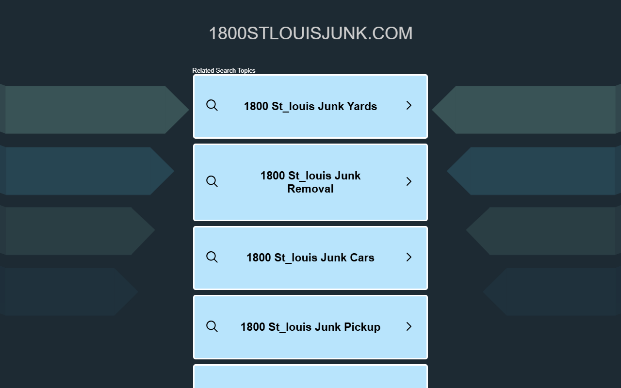 1800stlouisjunk.com screenshot