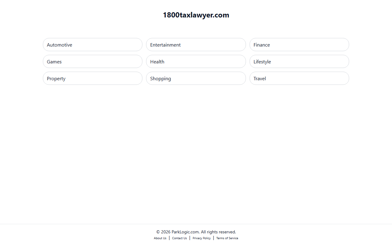 1800taxlawyer.com screenshot