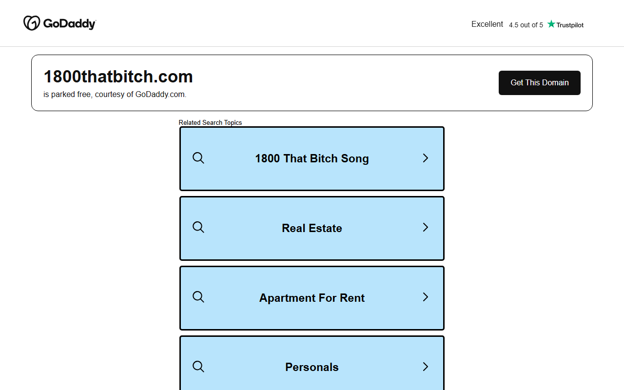 1800thatbitch.com screenshot