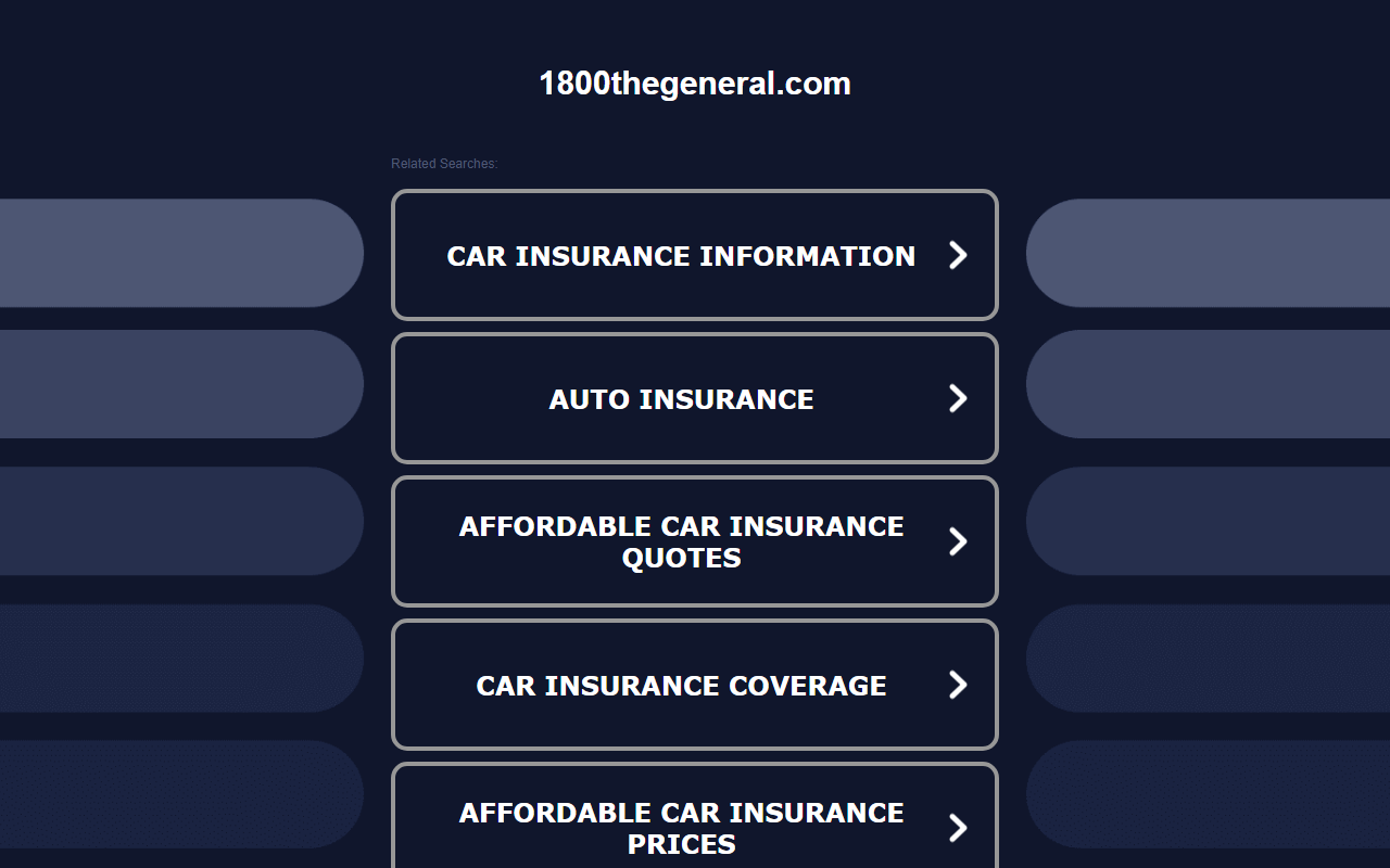 1800thegeneral.com screenshot