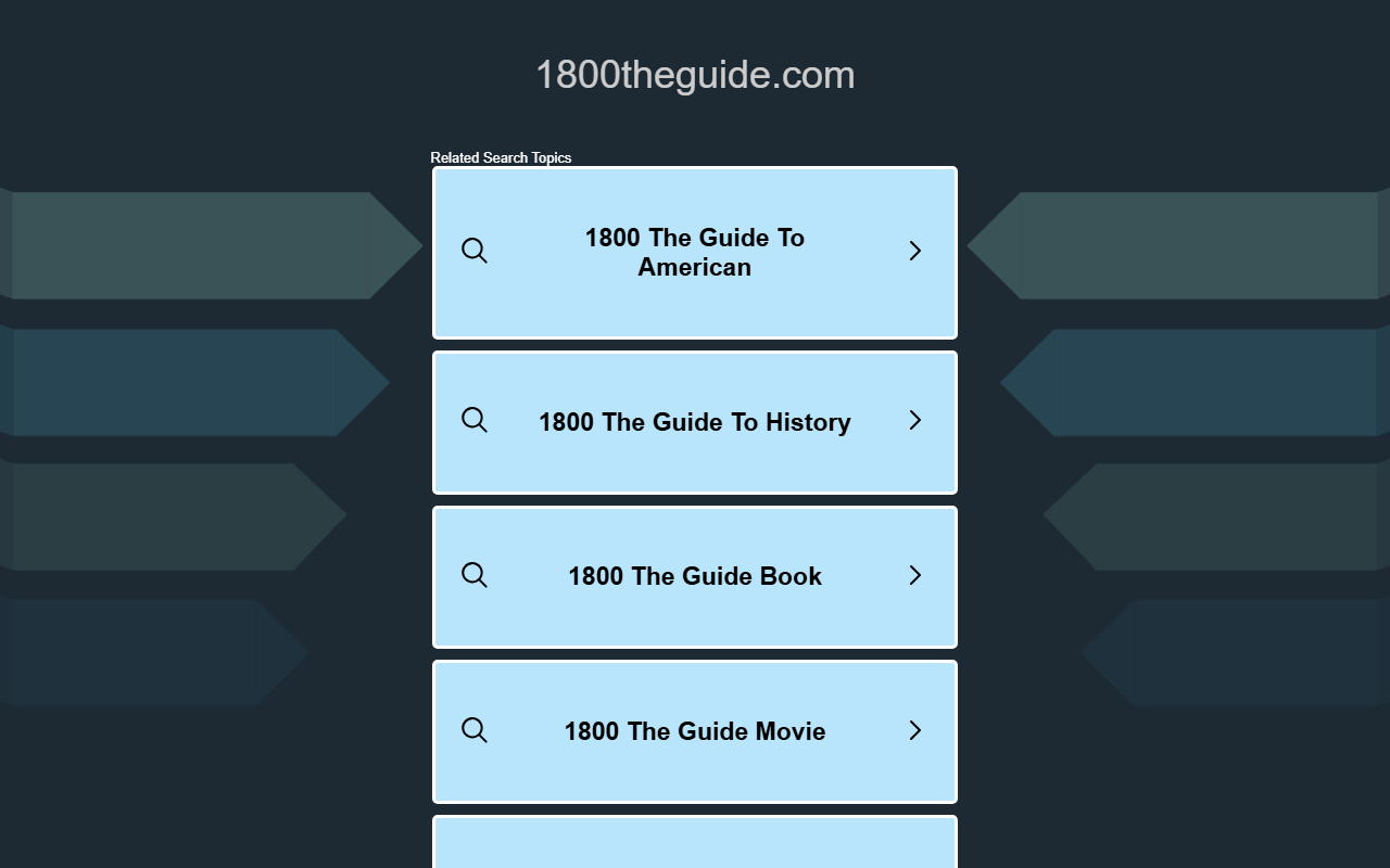 1800theguide.com screenshot