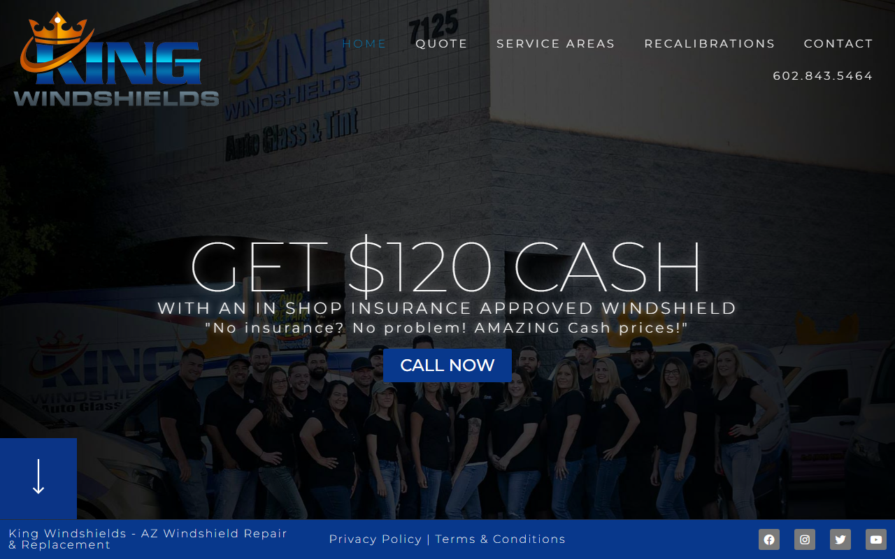 1800theking.com screenshot