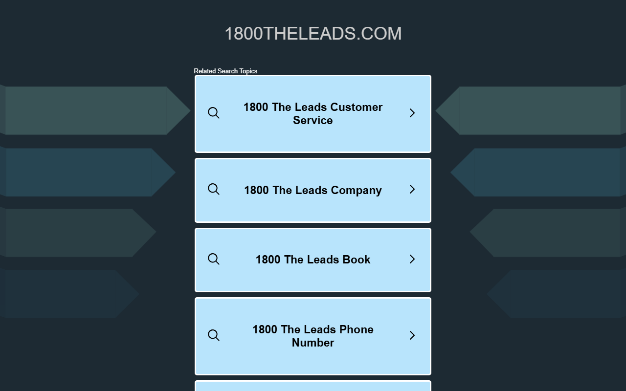 1800theleads.com screenshot