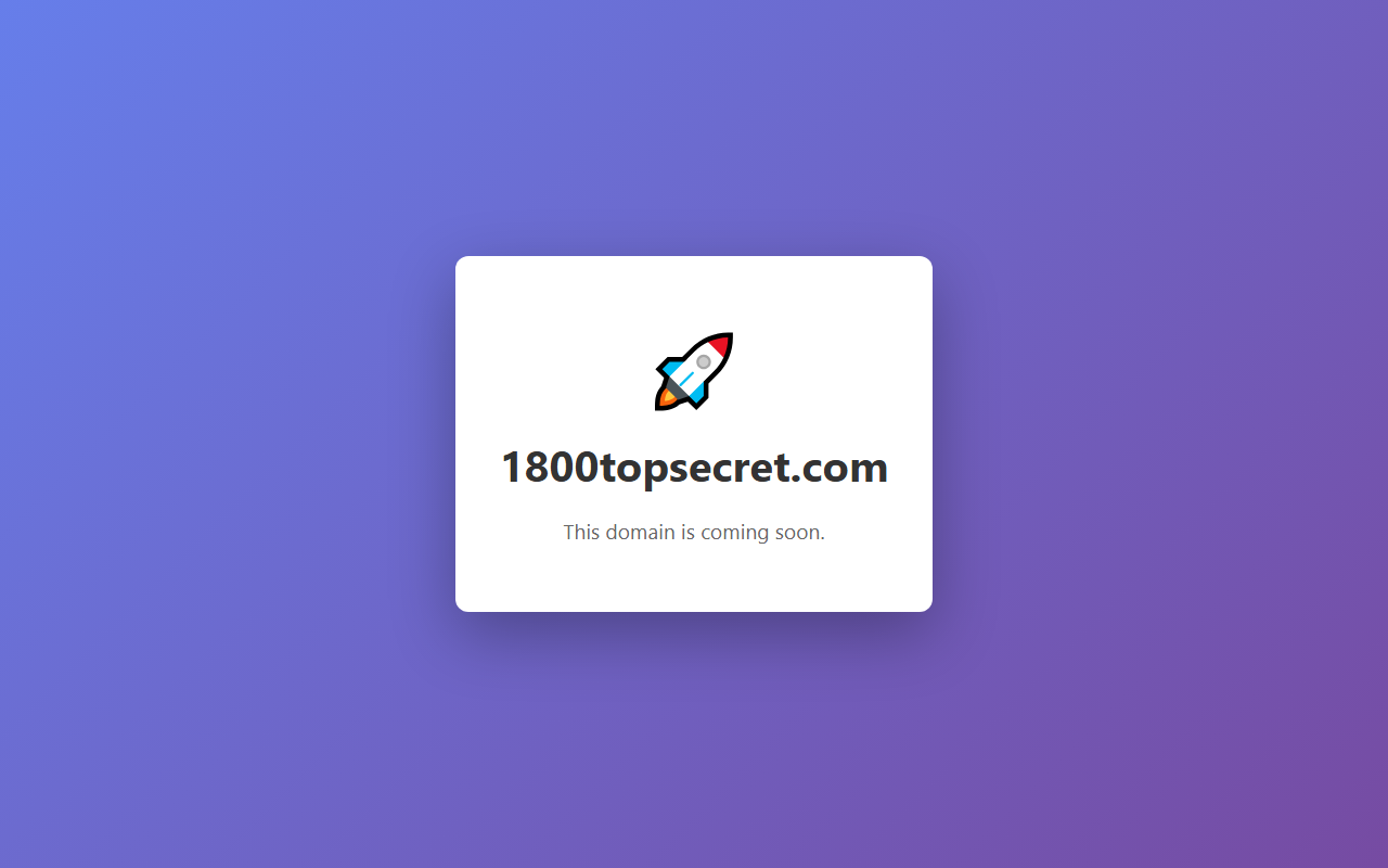 1800topsecret.com screenshot