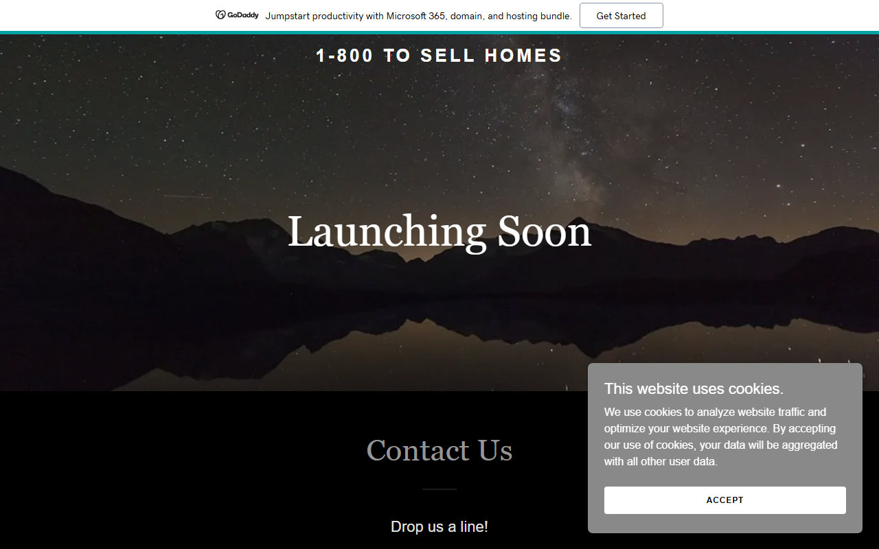 1800tosellshomes.com screenshot