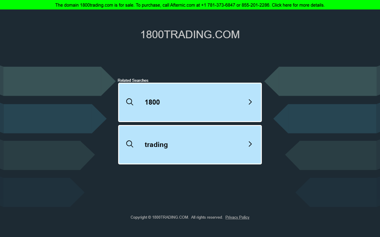 1800trading.com screenshot