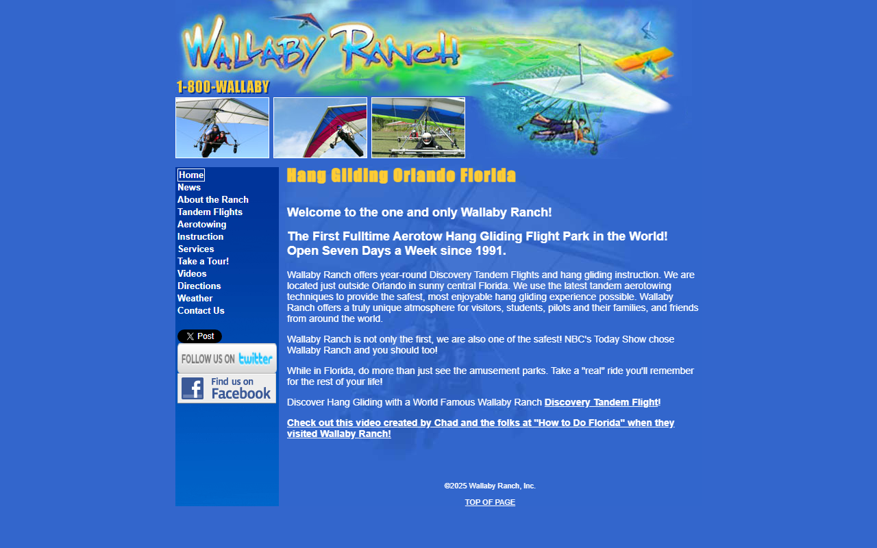1800wallaby.com screenshot
