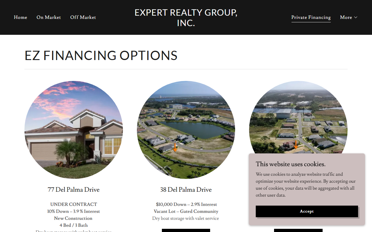 1800waterfront.com screenshot