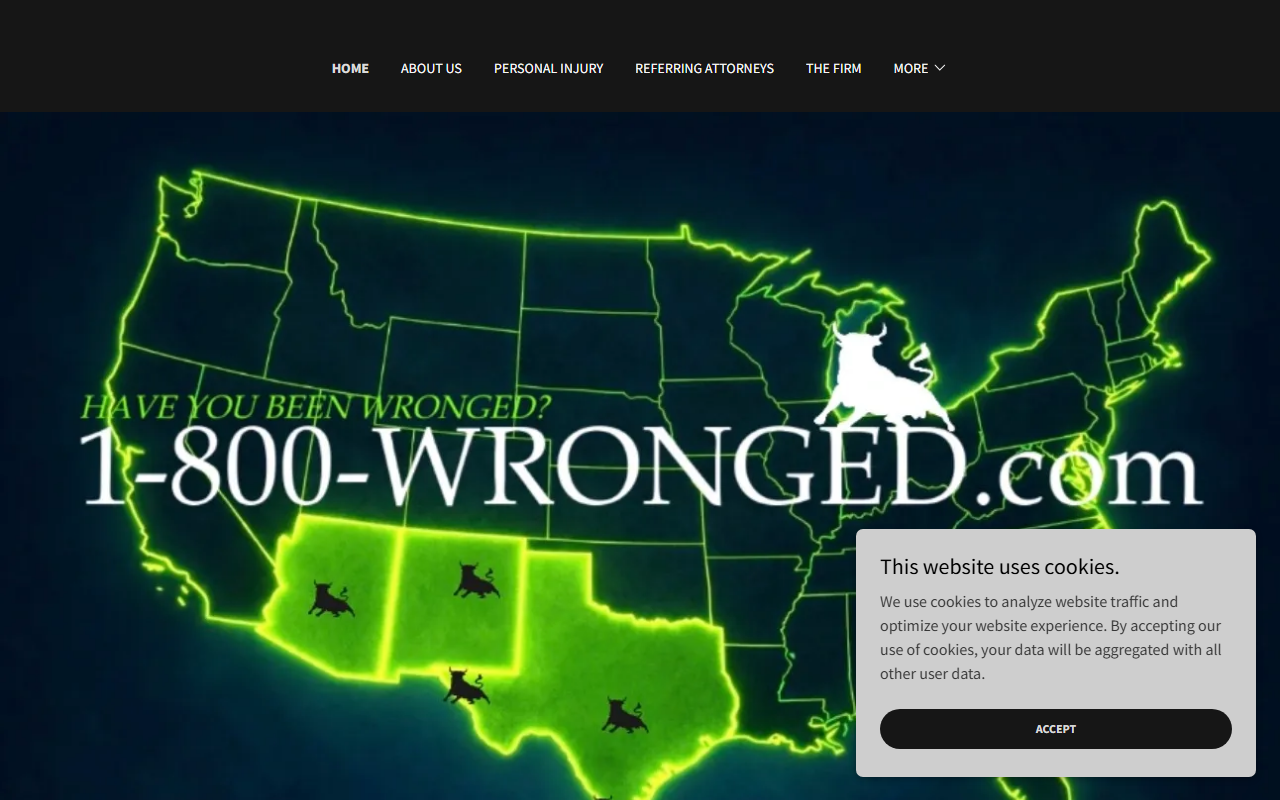 1800wronged.com screenshot