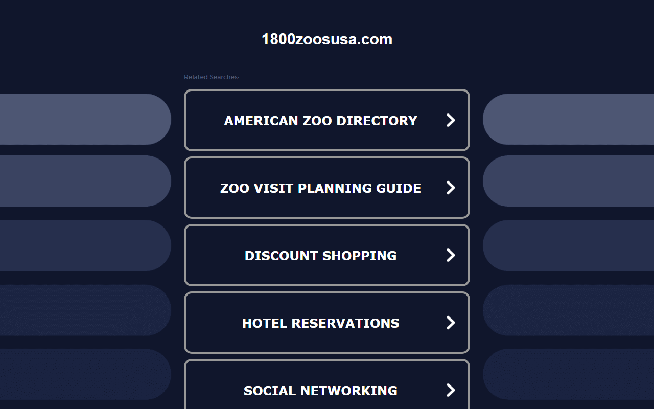 1800zoosusa.com screenshot