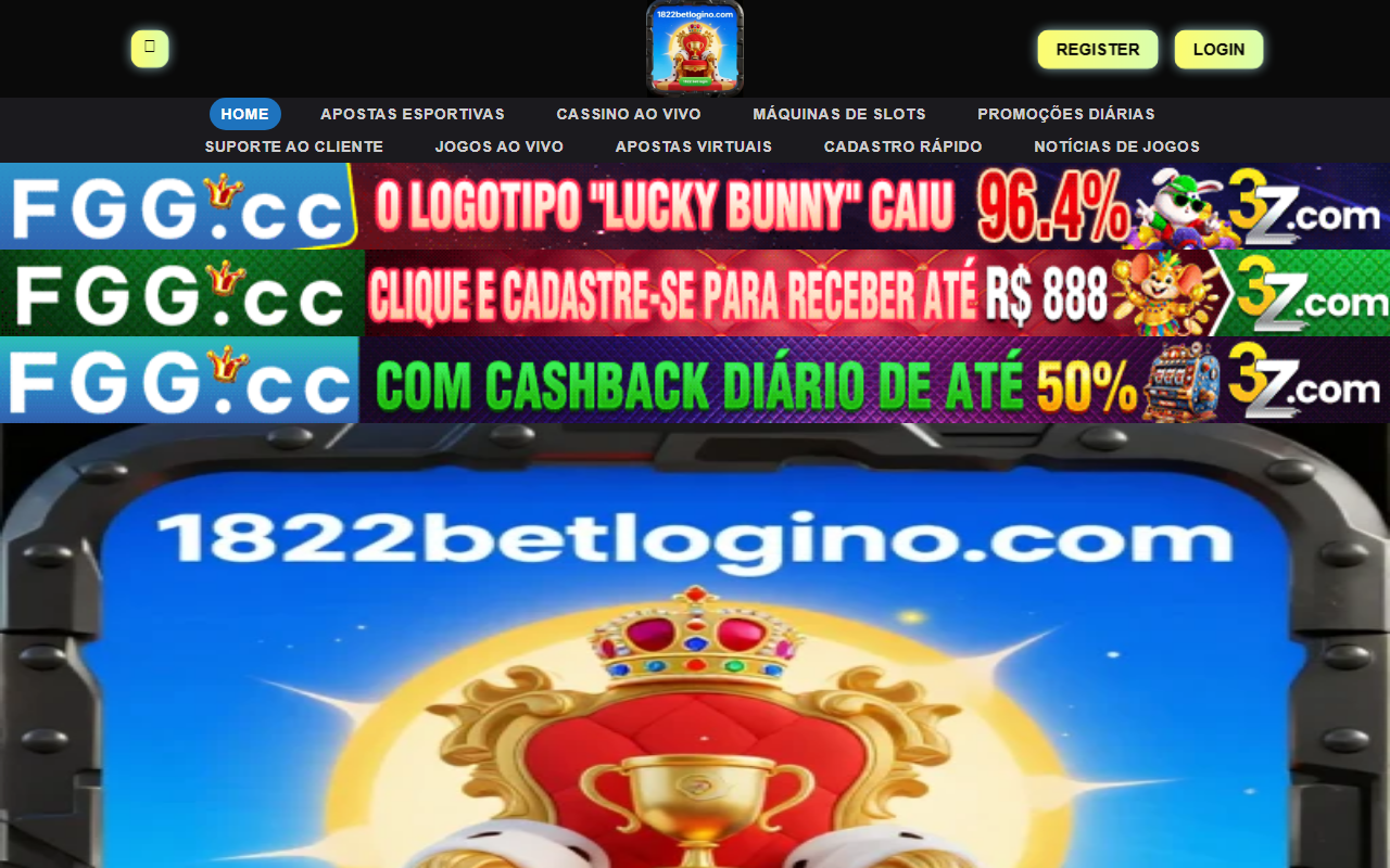 1822betlogino.com screenshot