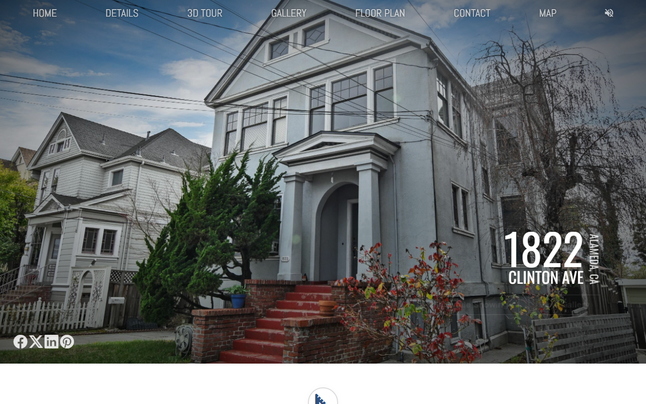 1822clinton.com screenshot