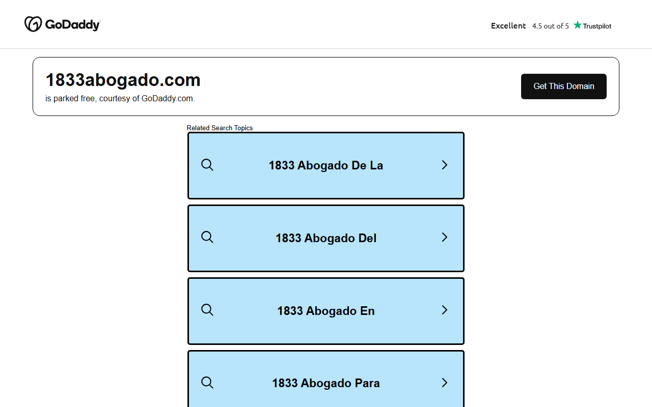 1833abogado.com screenshot