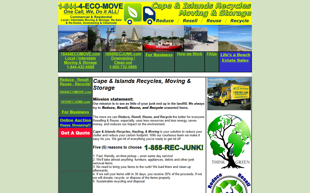 1833dumprun.com screenshot