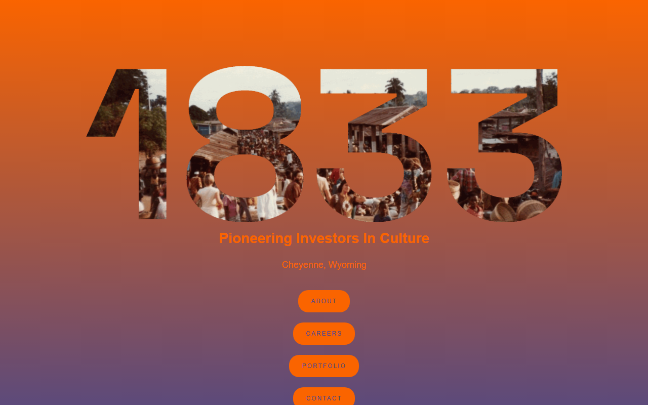1833enterprises.com screenshot
