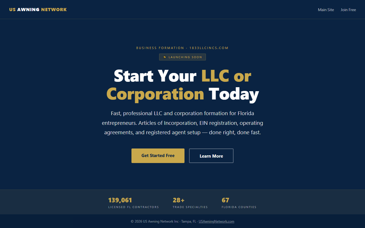 1833llcincs.com screenshot