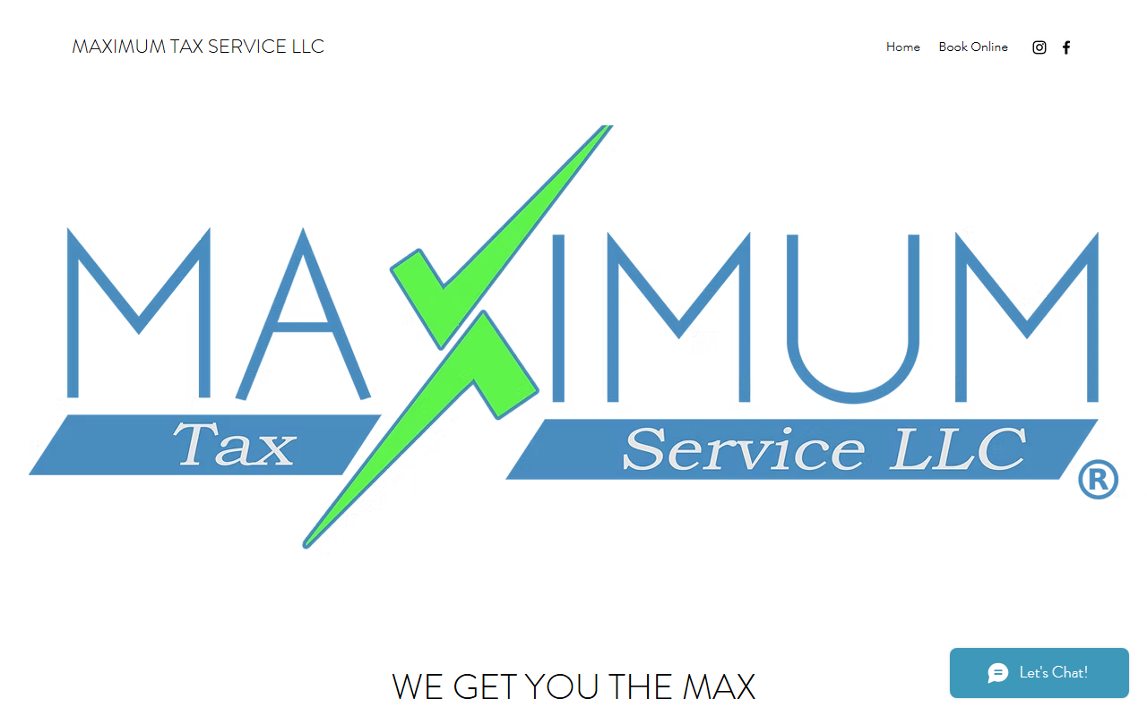 1833maxitup.com screenshot
