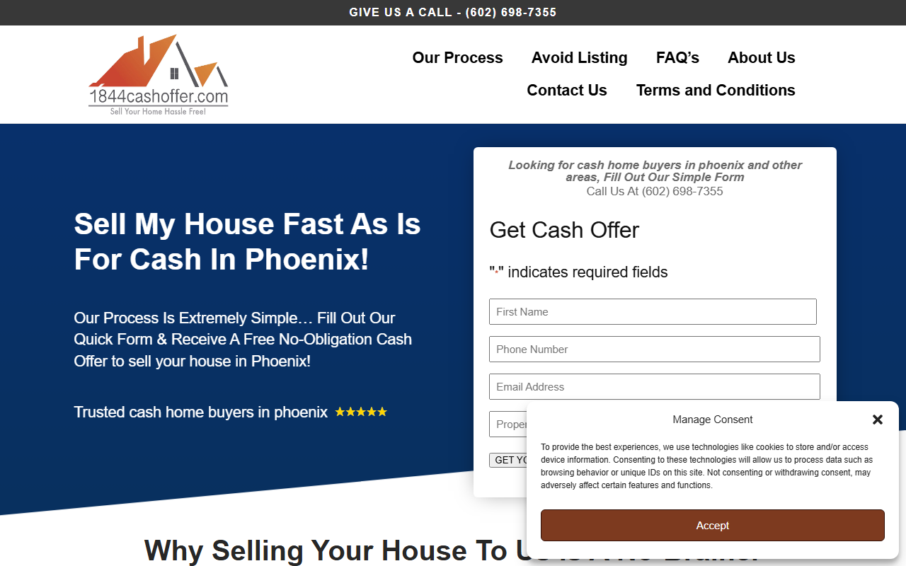 1844cashoffer.com screenshot