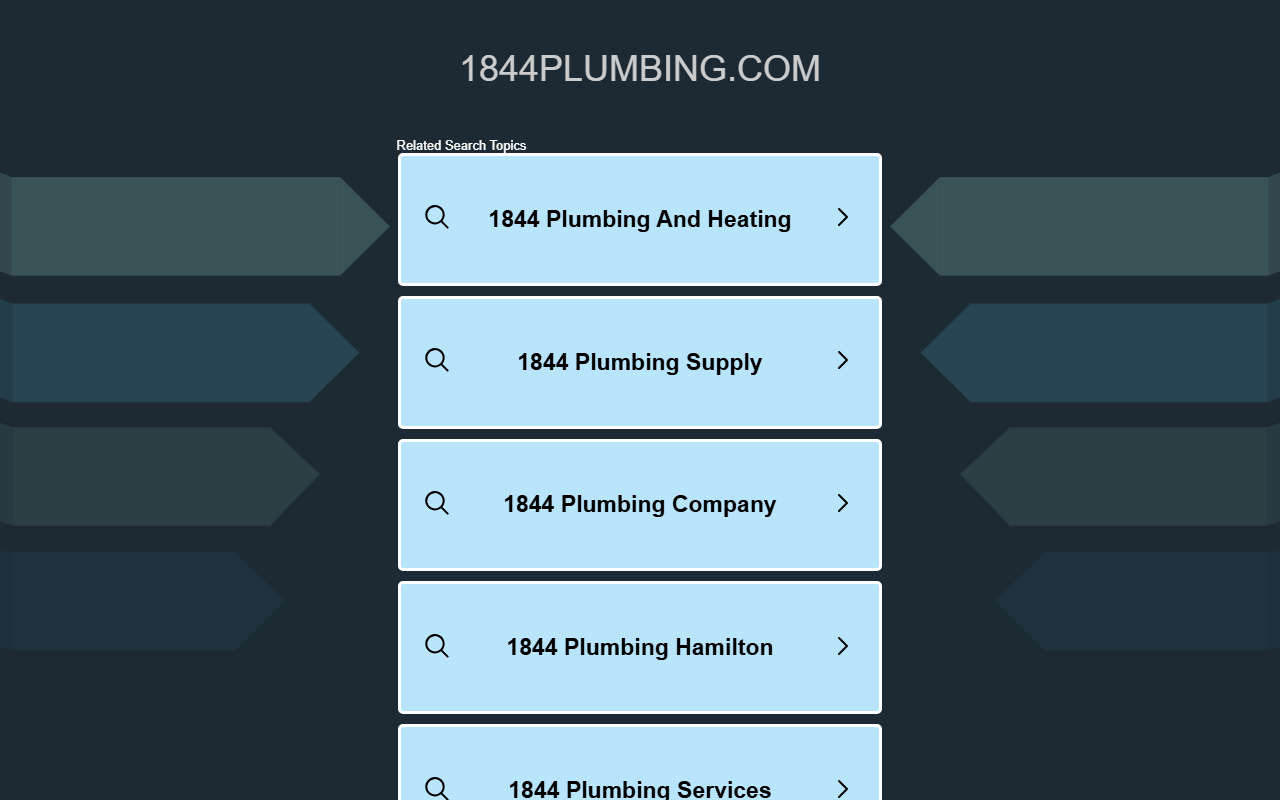 1844plumbing.com screenshot