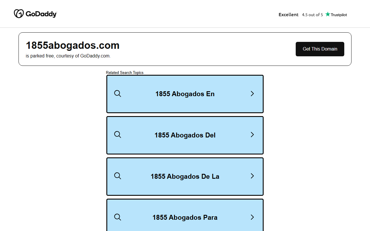 1855abogados.com screenshot