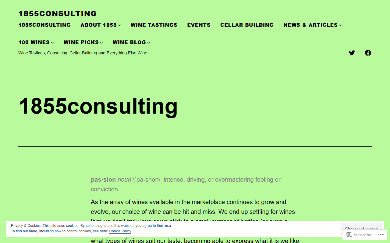 1855consulting.com screenshot