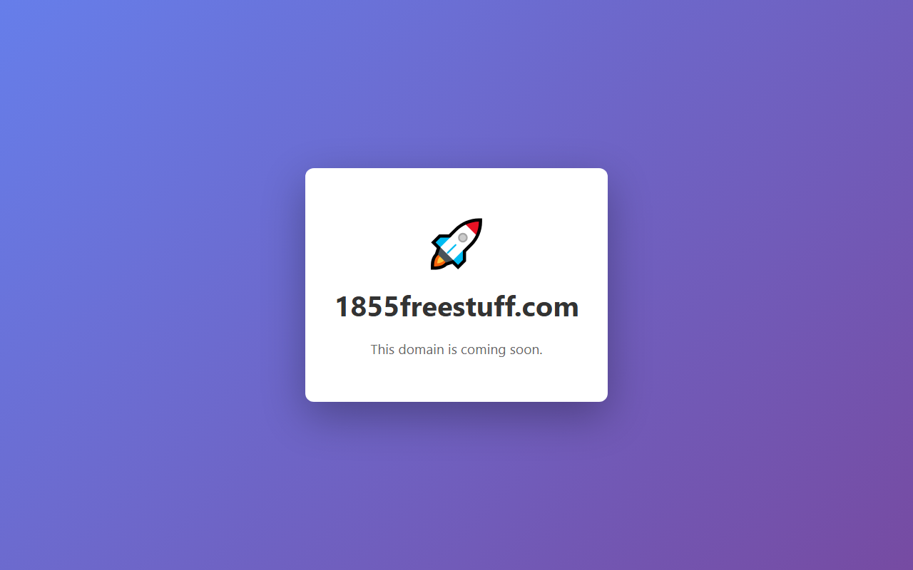 1855freestuff.com screenshot