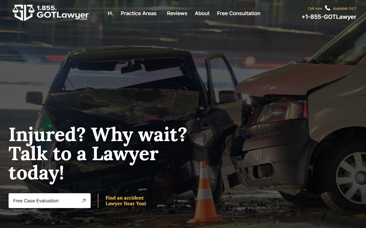 1855gotlawyer.com screenshot