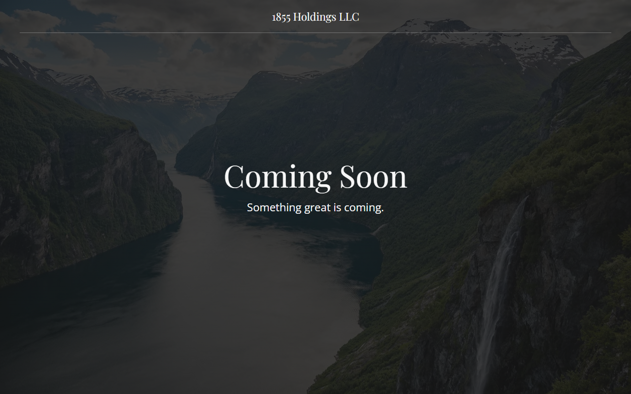 1855holdings.com screenshot
