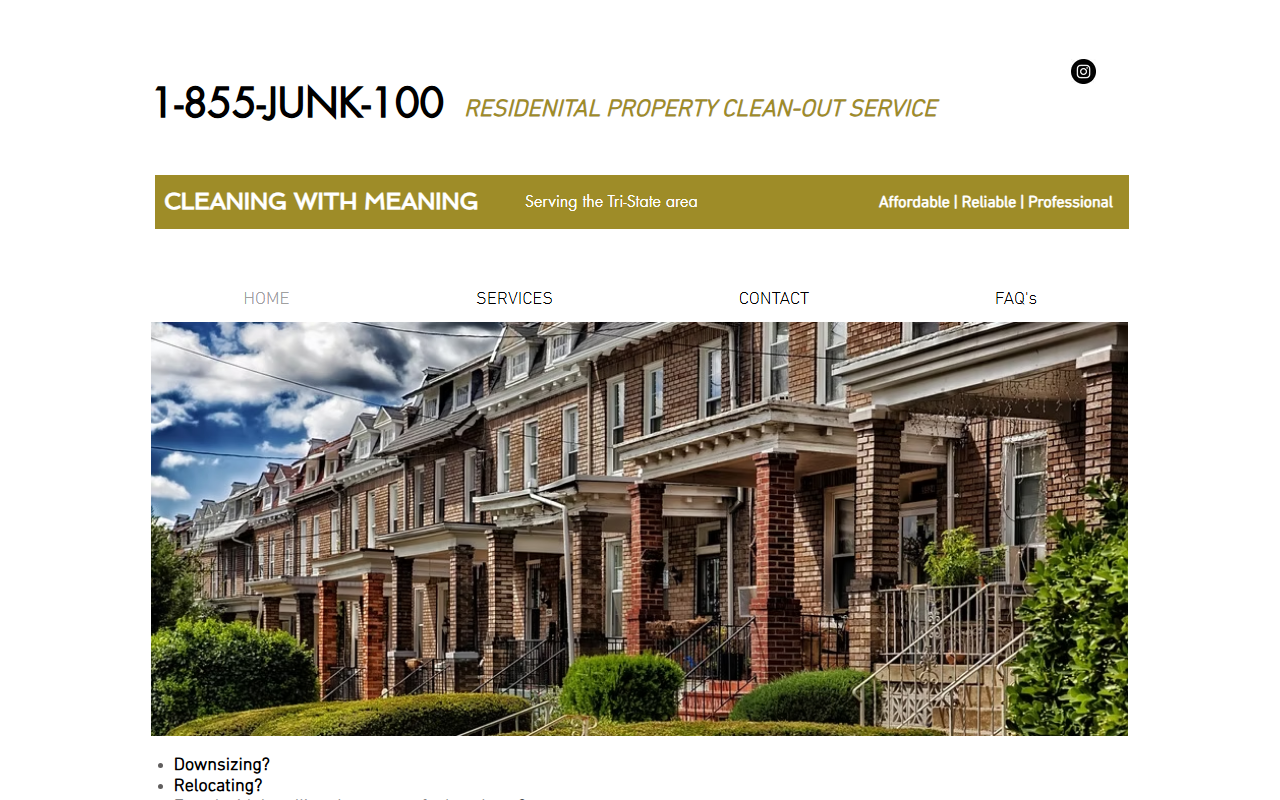 1855junk100.com screenshot
