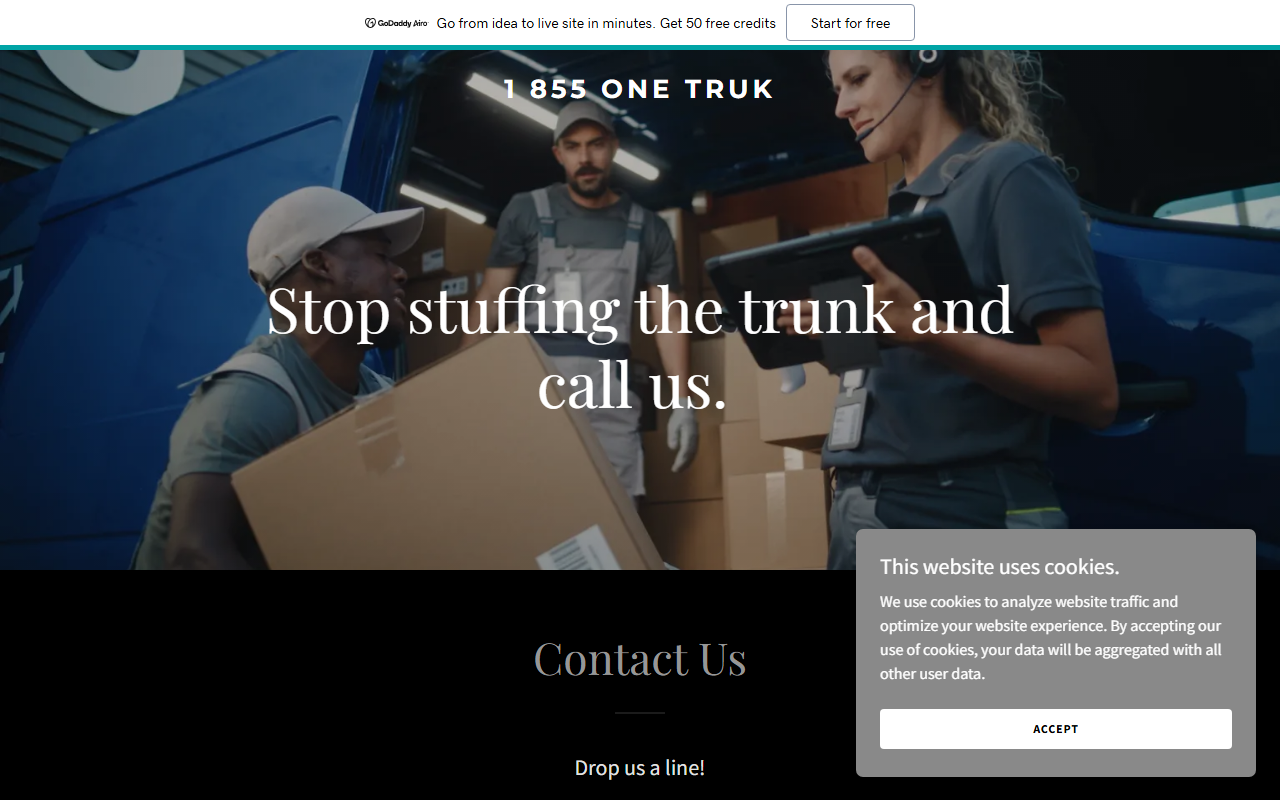 1855onetruk.com screenshot